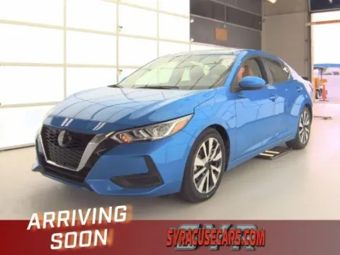 Blue 2022 Nissan Sentra SV for sale in Bridgeport, NY