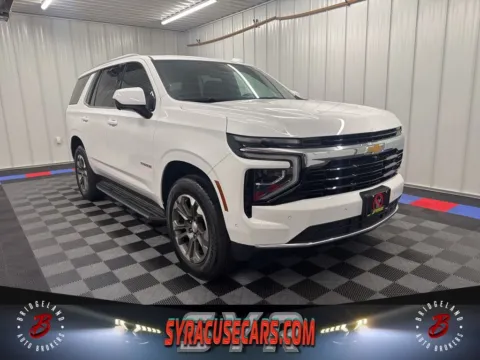 White 2025 Chevrolet Tahoe LS for sale in Bridgeport, NY