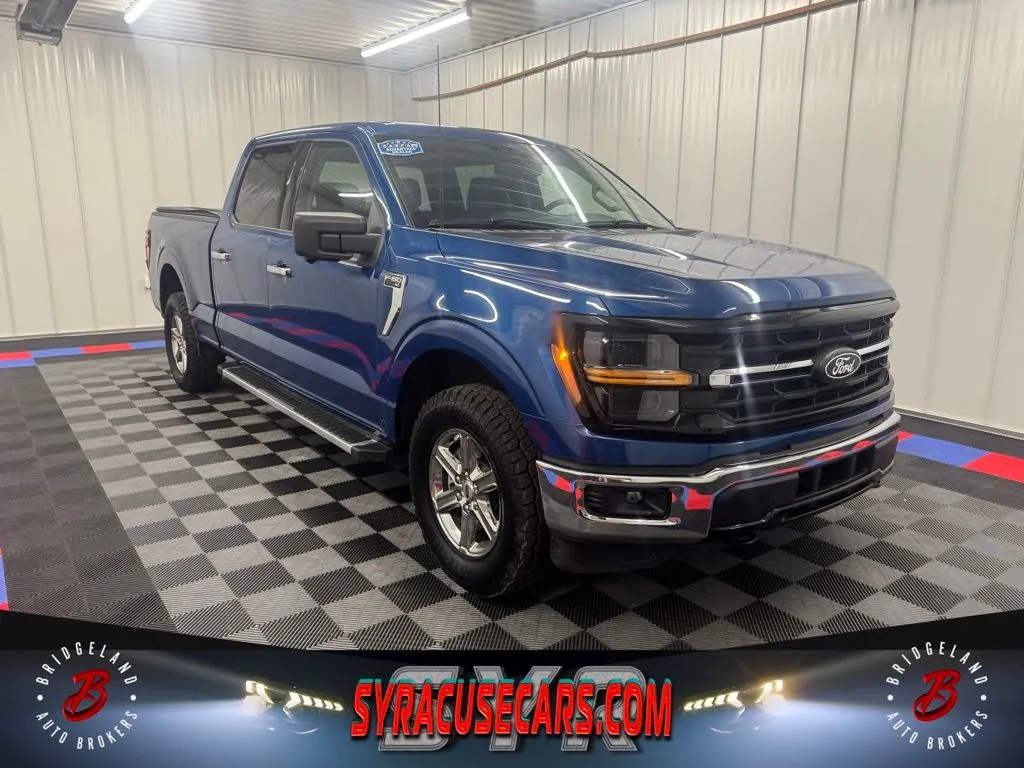 Blue 2024 Ford F-150 XLT for sale in Bridgeport, NY