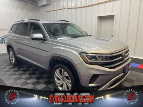 Gray 2021 Volkswagen Atlas 3.6L V6 SE w/Technology for sale in Bridgeport, NY