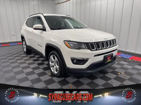 White 2019 Jeep Compass Latitude for sale in Bridgeport, NY