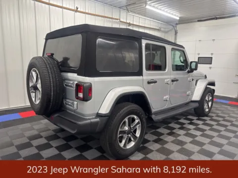 Another view of 2023 Jeep Wrangler Sahara for sale in Bridgeport, NY at Bridgeland Auto Brokers