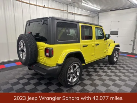 Another view of 2023 Jeep Wrangler Sahara for sale in Bridgeport, NY at Bridgeland Auto Brokers
