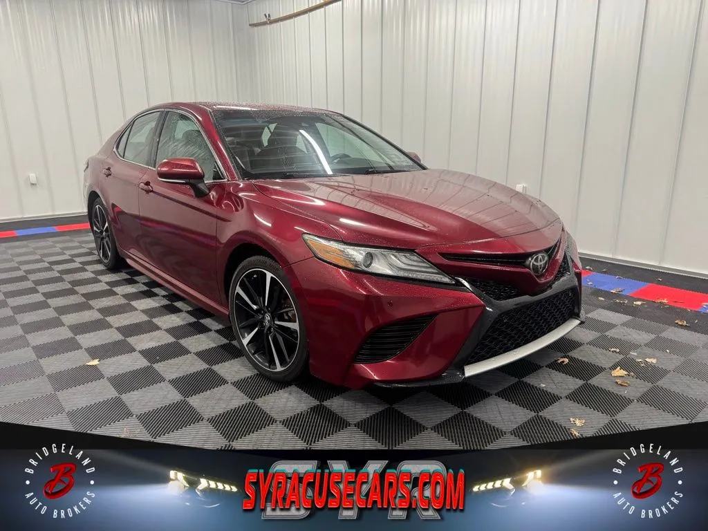 Red 2018 Toyota Camry XSE for sale in Bridgeport, NY