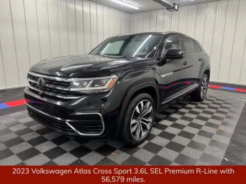 Another view of 2023 Volkswagen Atlas Cross Sport 3.6L V6 SEL Premium R-Line for sale in Bridgeport, NY at Bridgeland Auto Brokers