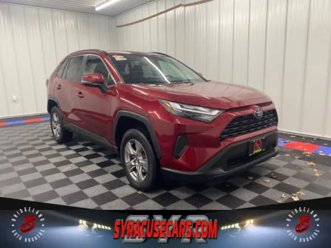 Red 2022 Toyota RAV4 XLE for sale in Bridgeport, NY