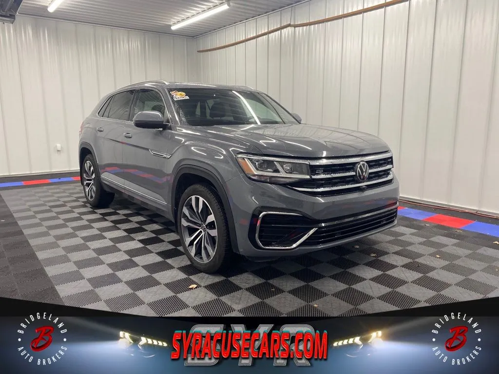 Gray 2023 Volkswagen Atlas Cross Sport 3.6L V6 SEL Premium R-Line for sale in Bridgeport, NY