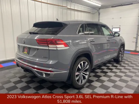 Another view of 2023 Volkswagen Atlas Cross Sport 3.6L V6 SEL Premium R-Line for sale in Bridgeport, NY at Bridgeland Auto Brokers