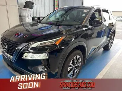 Black 2022 Nissan Rogue SV for sale in Bridgeport, NY