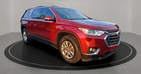 Red 2019 Chevrolet Traverse LT for sale in Ballwin, MO