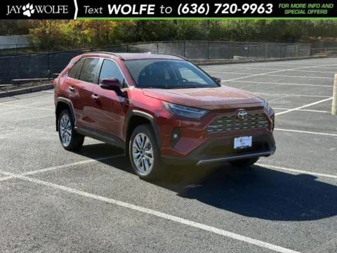 Red 2025 Toyota RAV4 Limited for sale in Ballwin, MO