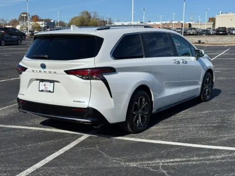 Another view of 2025 Toyota Sienna Platinum for sale in Ballwin, MO at Jay Wolfe Toyota of West County