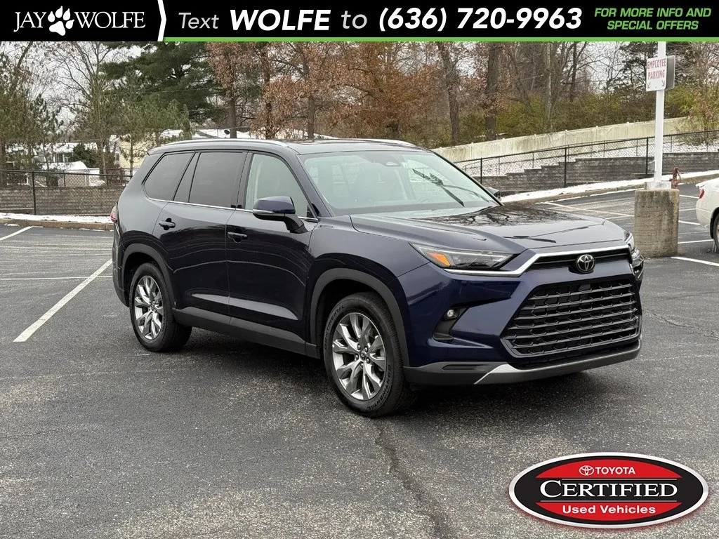 Blue 2025 Toyota Grand Highlander Limited for sale in Ballwin, MO