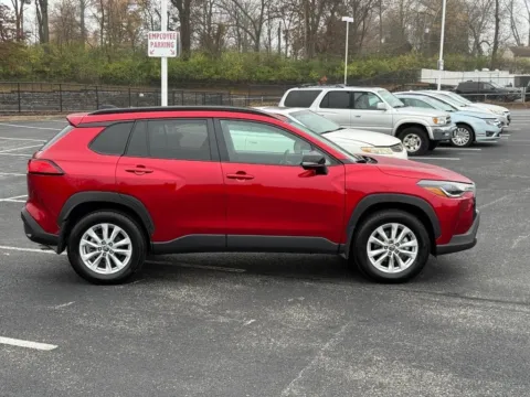Photos of 2025 Toyota Corolla Cross LE for sale in Ballwin, MO at Jay Wolfe Toyota of West County