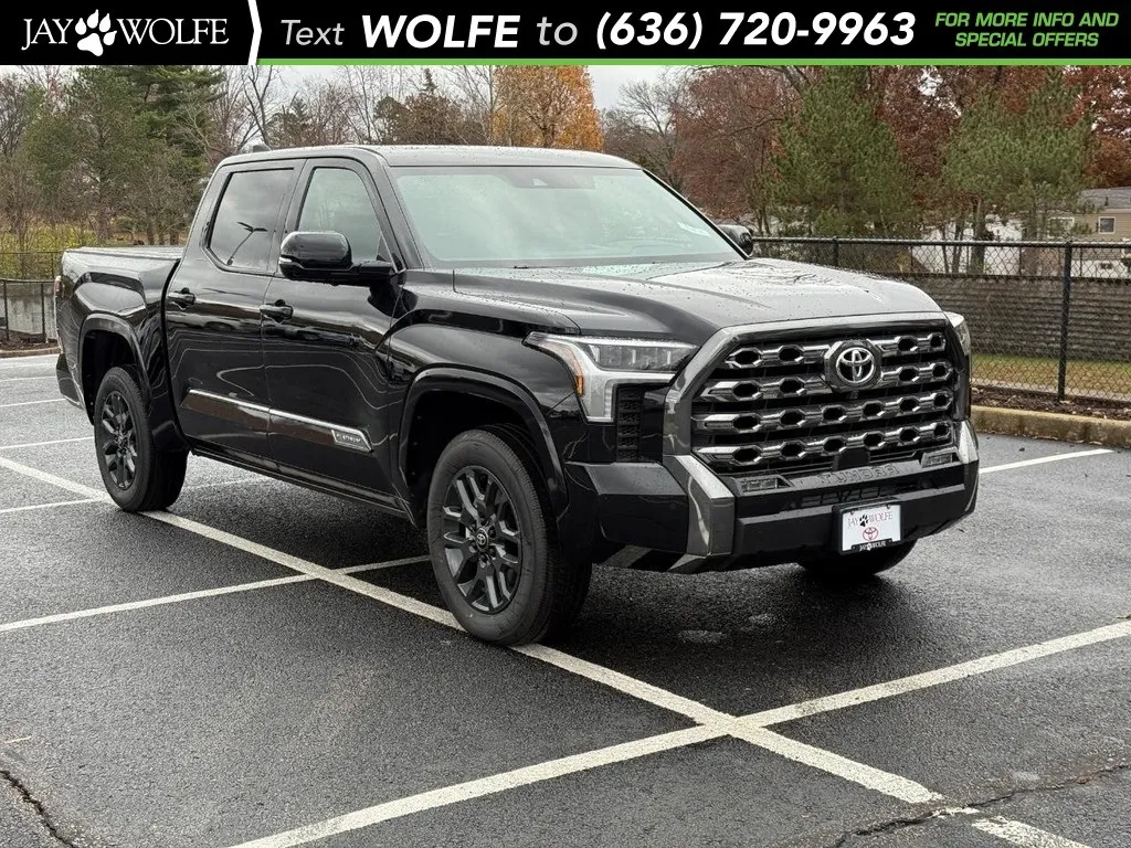 Black 2026 Toyota Tundra Platinum for sale in Ballwin, MO