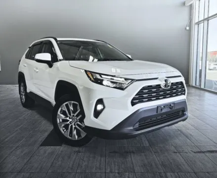 White 2023 Toyota RAV4 XLE Premium for sale in Ballwin, MO