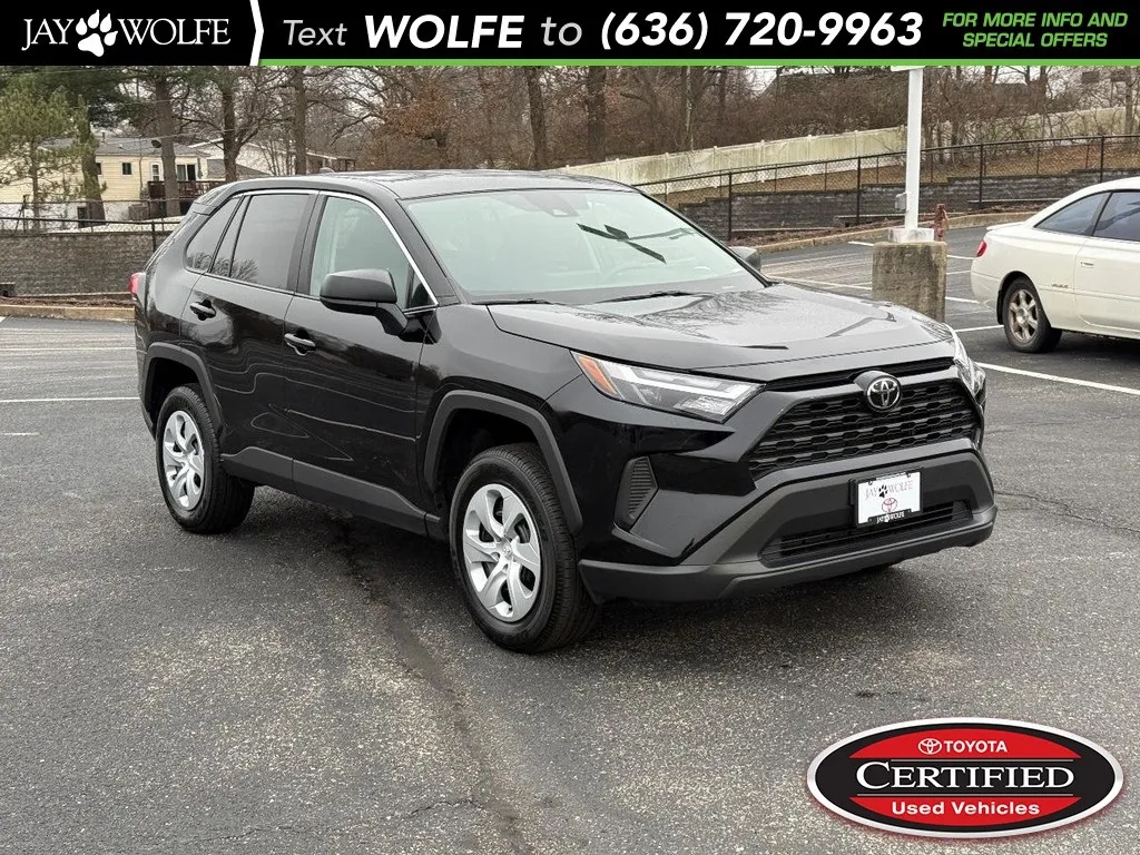 Black 2025 Toyota RAV4 LE for sale in Ballwin, MO