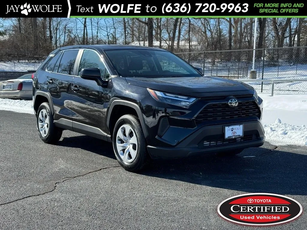 Black 2024 Toyota RAV4 LE for sale in Ballwin, MO