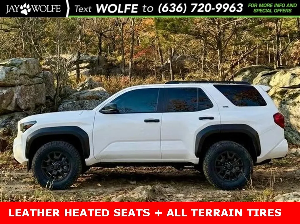 White 2026 Toyota 4Runner SR5 for sale in Ballwin, MO