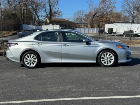 Photos of 2022 Toyota Camry LE for sale in Ballwin, MO at Jay Wolfe Toyota of West County