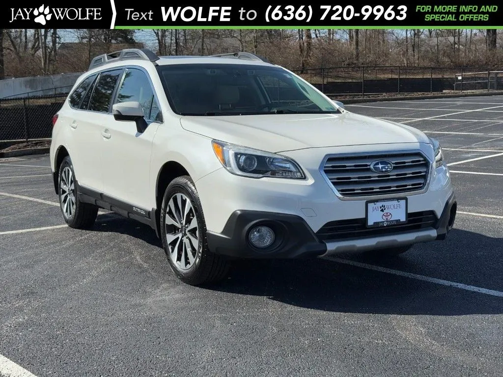 White 2015 Subaru Outback 2.5i for sale in Ballwin, MO