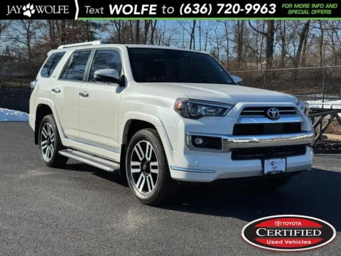White 2023 Toyota 4Runner Limited for sale in Ballwin, MO