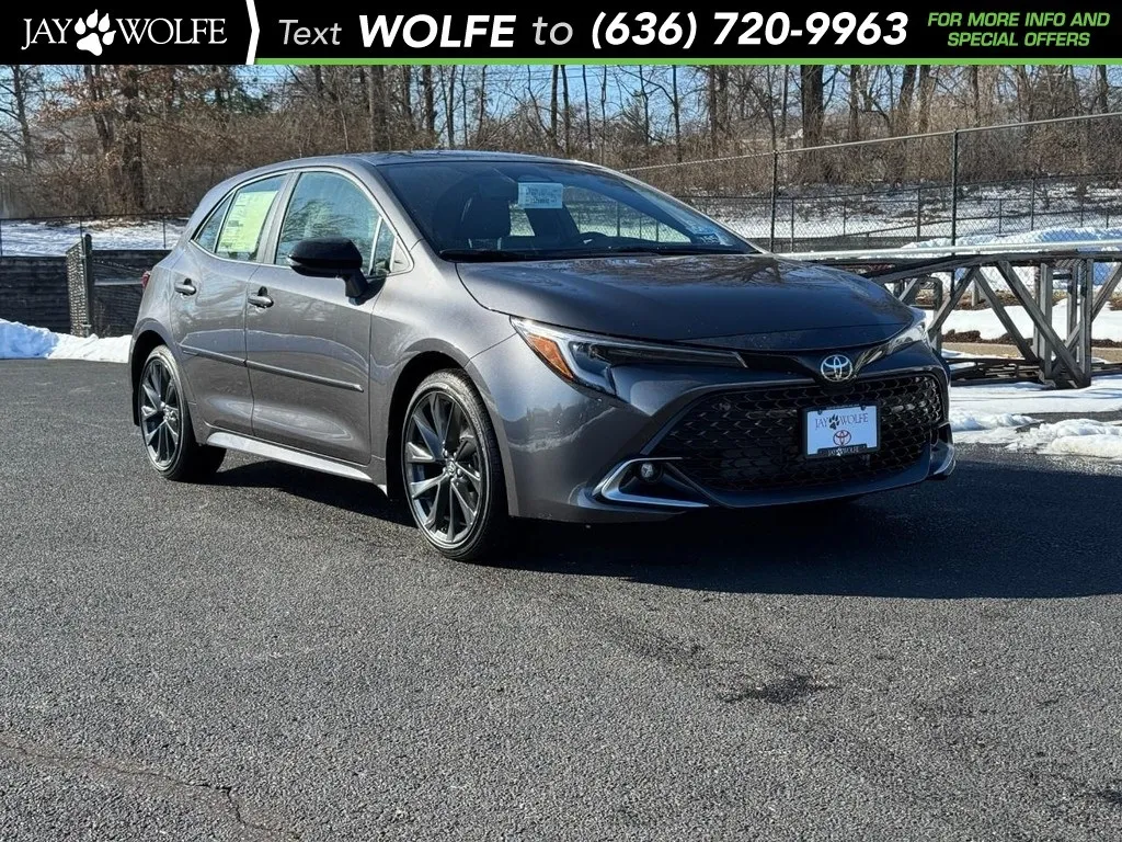 Black 2026 Toyota Corolla Hatchback XSE for sale in Ballwin, MO