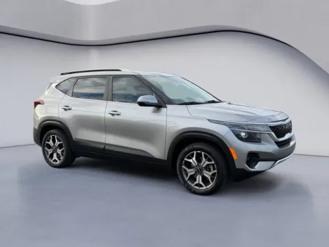 Gray 2022 Kia Seltos EX for sale in Ballwin, MO