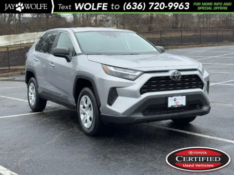 Silver 2025 Toyota RAV4 LE for sale in Ballwin, MO