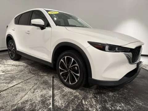 White 2022 Mazda CX-5 2.5 S Premium Package for sale in Ballwin, MO