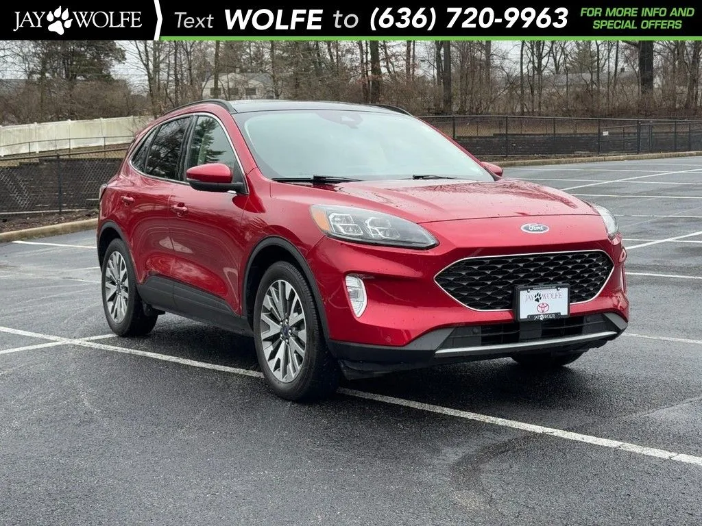 Red 2020 Ford Escape Titanium Hybrid for sale in Ballwin, MO