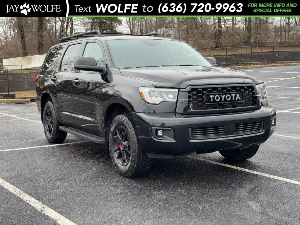 Black 2020 Toyota Sequoia TRD Pro for sale in Ballwin, MO