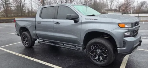 Gray 2021 Chevrolet Silverado 1500 Custom for sale in Ballwin, MO