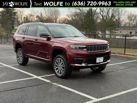 Red 2021 Jeep Grand Cherokee L Summit for sale in Ballwin, MO