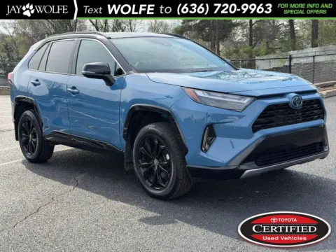 Black 2023 Toyota RAV4 Hybrid XSE for sale in Ballwin, MO