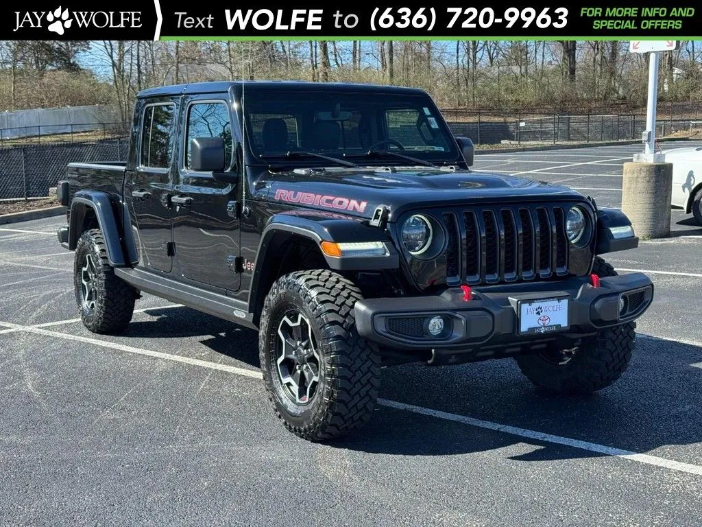 Black 2023 Jeep Gladiator Rubicon for sale in Ballwin, MO