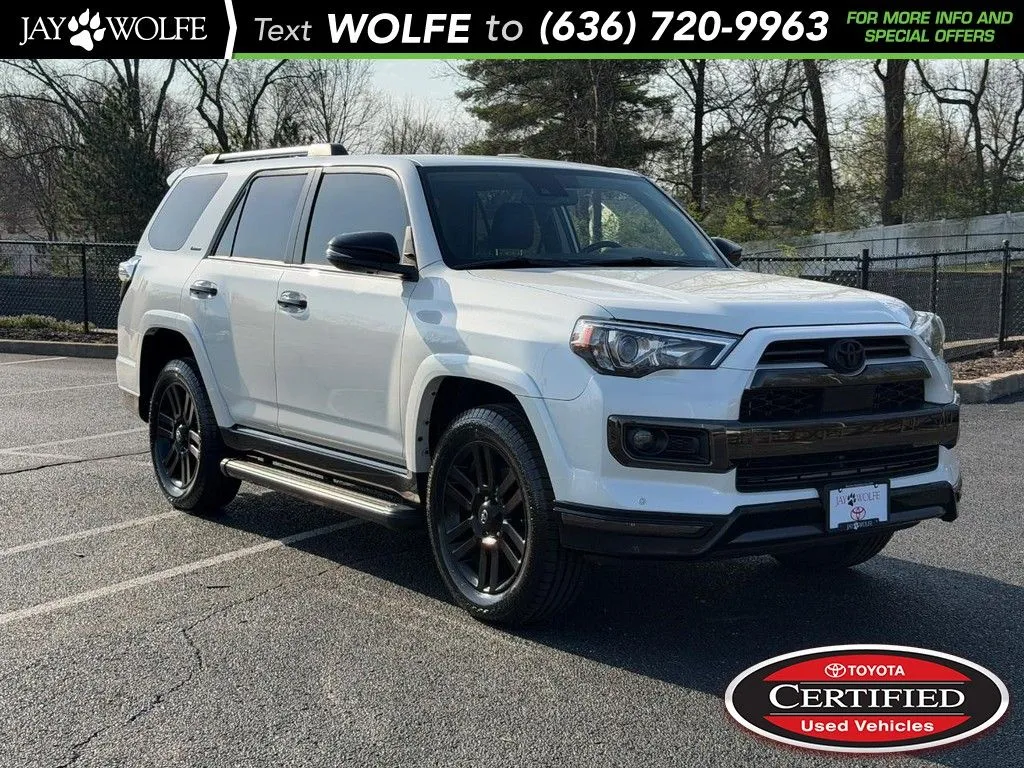 White 2020 Toyota 4Runner Nightshade for sale in Ballwin, MO