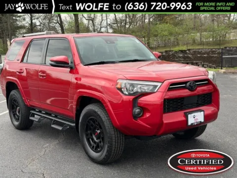 Silver 2021 Toyota 4Runner SR5 Premium for sale in Ballwin, MO