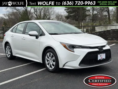 White 2022 Toyota Corolla LE for sale in Ballwin, MO