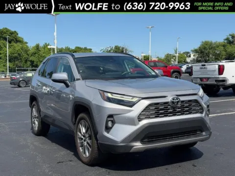 Silver 2023 Toyota RAV4 Limited for sale in Ballwin, MO