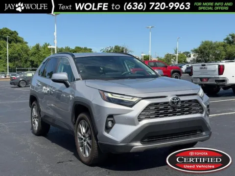 Silver 2023 Toyota RAV4 Limited for sale in Ballwin, MO