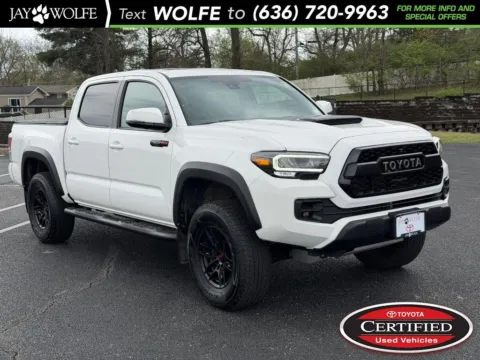 White 2021 Toyota Tacoma TRD Pro for sale in Ballwin, MO