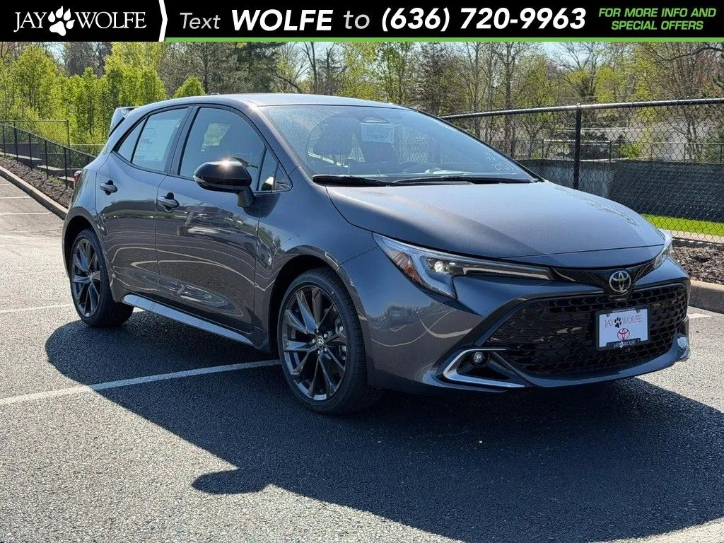 Black 2026 Toyota Corolla Hatchback XSE for sale in Ballwin, MO