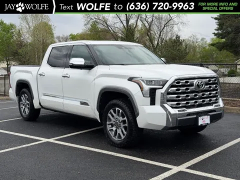 White 2023 Toyota Tundra 1794 for sale in Ballwin, MO