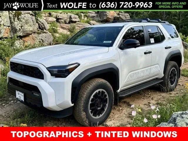 White 2026 Toyota 4Runner TRD Off-Road Premium for sale in Ballwin, MO