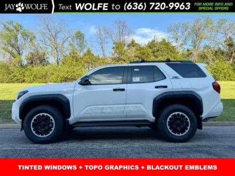 White 2026 Toyota 4Runner TRD Off-Road Premium for sale in Ballwin, MO