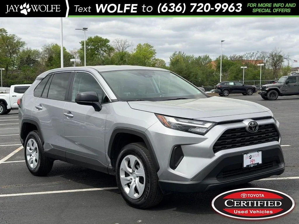 Silver 2025 Toyota RAV4 LE for sale in Ballwin, MO