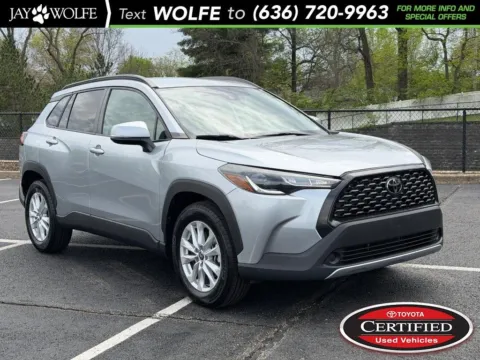Silver 2022 Toyota Corolla Cross LE for sale in Ballwin, MO
