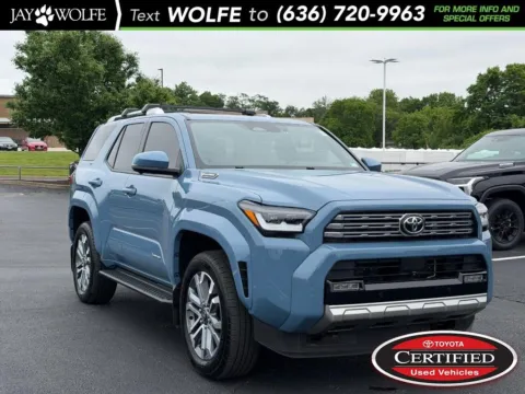 Blue 2025 Toyota 4Runner i-FORCE MAX Hybrid Limited for sale in Ballwin, MO