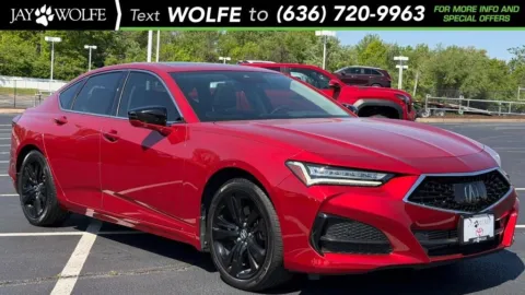 Red 2021 Acura TLX Technology Package for sale in Ballwin, MO